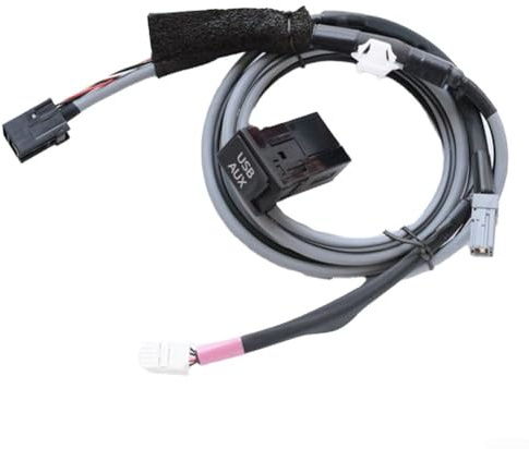 Allthingstore Adaptador USB AUX de audio de coche para Toyota, instalación en consola central, compatible con varios modelos 2014 2017, OEM 8619006030