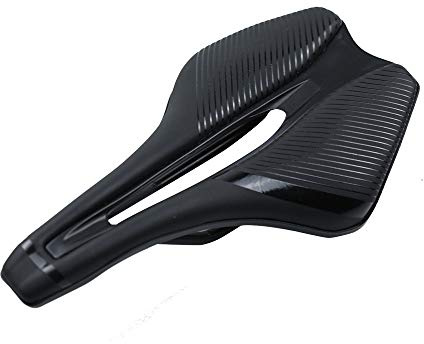 VOANZO Sillín de Bicicleta Atenuante Asiento de Bicicleta Resistente Universal para sillín de Bicicleta de montaña MTB Road 245x143mm (Negro)
