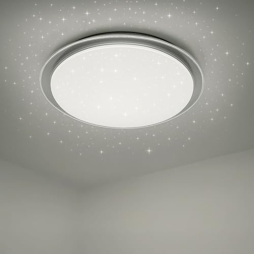Maxkomfort LED Deckenleuchte GALA-L 72W mit Farbwechsel – moderne Deckenlampe Ø57,5 cm – schlichtes Design, 5400 Lumen, warmweiß bis kaltweiß, mit Lichtschalter steuerbar