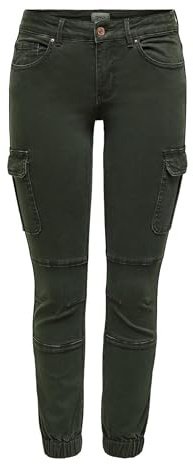 ONLY Damen Onlmissouri Reg Ank Life Cargo Pnt Noos Freizeithose, Rosin, 38W / 34L