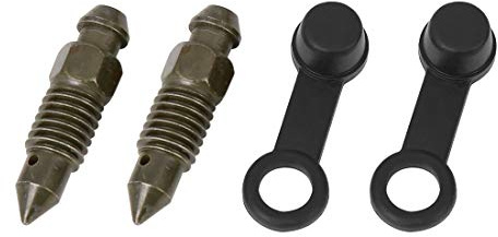 F FIERCE CYCLE 2 Stück Entlüftungsschraube Für Motorrad Bremssattel