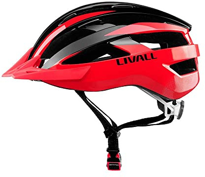 LIVALL MT1 Neo II Smart Fahrradhelm Herren Damen mit LED Rücklicht und Blinker | Bluetooth Freisprechen und Musik | SOS Sturzerkennung per App | Helm für E-Bike und City