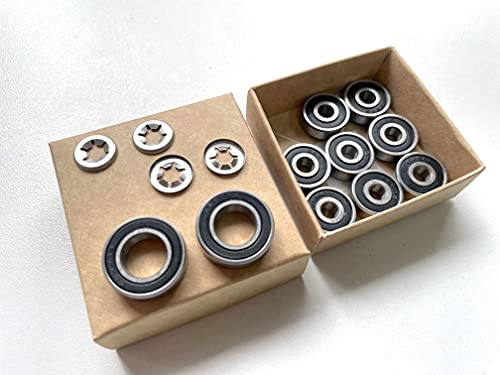 TIMBERA Kugellager Reparaturset (14er-Pack) – Passend für Husqvarna Automower Vorderräder, Achsen, Schneidmotor-Spindelwelle – Modelle 210C, 220AC, 230ACX, 260ACX (2004–2008) – Zubehör für Mähroboter