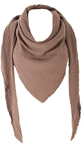 FASHION YOU WANT XXL Tuch 23 Farben Farbwahl Halstuch Musselintuch Musselin Damen Damenhalstuch Dreieckstuch Schal Herren Männer Frauen Herrenhalstuch Dreieckig leicht (einlagig))