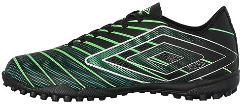 Umbro Herren Velocita Elixir League Tf Fußball-Stollen, Schwarz/Grün/Weiß, 42 EU