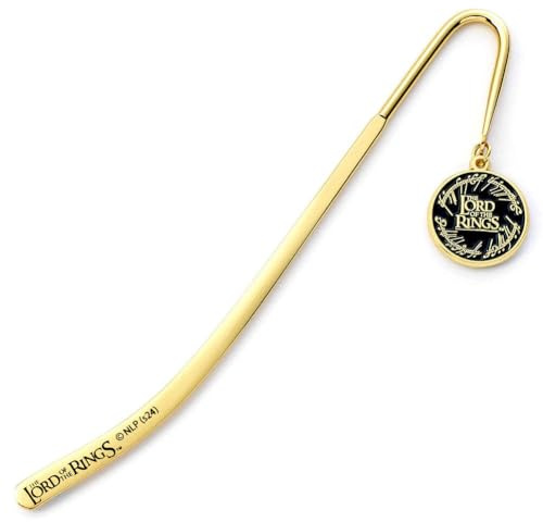 Der Herr der Ringe The Lord Of The Rings Logo Lesezeichen None Bürozubehör goldfarben