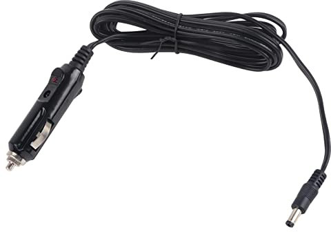 Beufee Zigarettenanzünderkabel, Zigarettenanzünderkabel, Zigarettenanzünder-Steckeradapter, 3 Meter, 9,8 Fuß, 12 V DC, 5,5 Mm X 2,1 Mm