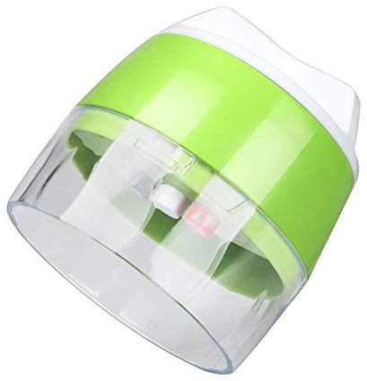 Handheld Spiral Vegetable Chopper Heavy Duty for Salads Carrots Fruits Cucumbers Zucchini Professional Spiral Vegetable Slicer (green)