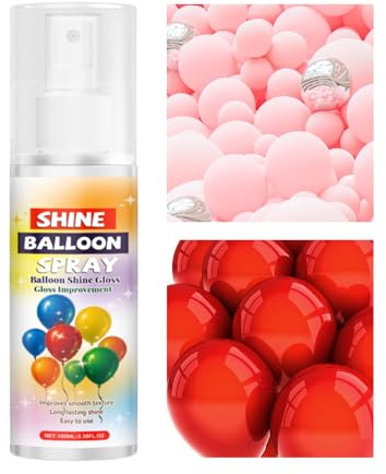 Ballon Gloss Spray – Spray lucido per palloncini, atmosfera vacanza | Spray lucido uniformemente non elegante, lucida per la decorazione, uniforme per palloncini lucidi per Ho