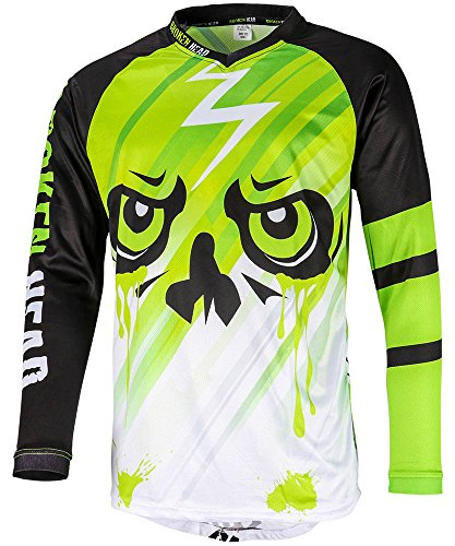 Broken Head MX Jersey Motocross & Downhill | Leicht, Bequem, Atmungsaktiv - perfekt für Downhill, BMX, Supermoto & Motocross