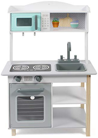 Bayer Chic 2000 - Kinderküche, Spielküche, weiß-Mint-grau