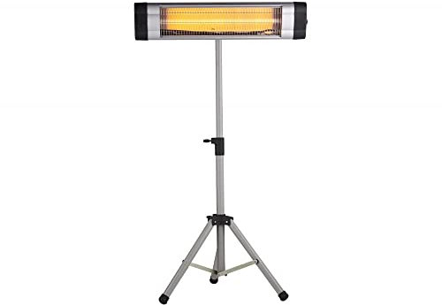 PURLINE | Chauffage Halogène 3000W HEATY EXC 30 Utilisation Intérieure et Extérieure - Chauffage Halogène à Hauteur Réglable et Conception Ultra Silencieuse