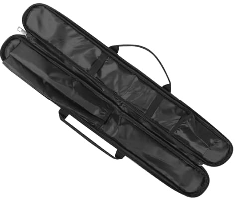 Cabilock Professionelle Flötentasche mit Schutz vor Kratzern und Stößen Leicht aus Oxford Stoff für Bambusflöten und Musikzubehör