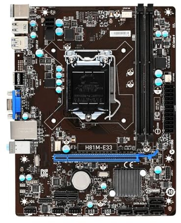 motherboard Fit For MSI H81M-E33 LGA 1150 Micro ATX