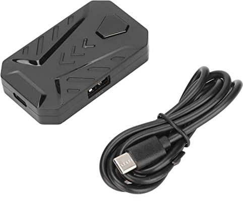 Cosiki Mouse Keyboard Converter, USB Wired Keyboard Converter, Receiver Type C Power Adapter for Phone, Tablet & Computer (Mix lite item)
