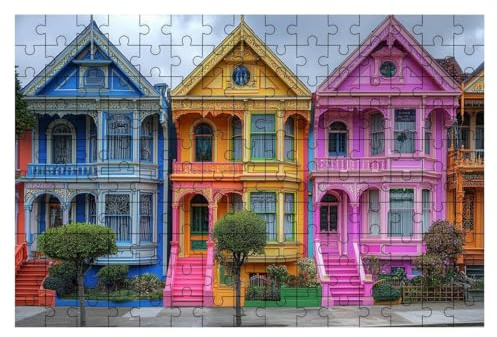Puzzle 1500 Teile Landschaft, Kabine Puzzle 1500 Teile Erwachsene, Puzzel für Die Ganze Familie, Klassische Puzzles Geschicklichkeitsspiel, Holzpuzzle Geschenke für Frauen Geschenke für Männer -2547