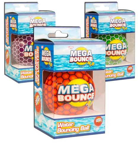 Wicked Mega Bounce H2O | Der Hüpfball, der über das Wasser springt, EIN Ball, zufällige Farbe