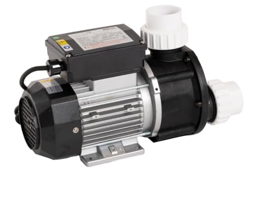 LIVIN' Spa LX JA50 Poolpumpen- Whirlpool Zirkulationspumpe 0.37 Kw/ 0.5 HP Spa Pumpe- Pool Filterpumpe 180 L/Min Poolpumpe Über Dem Boden - Wasserkreislaufpumpe Mit 230 V/ 50 Hz & Kein Lärm