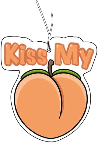 Generisch - Set di 2 deodoranti per auto, divertenti, freschi, arancioni