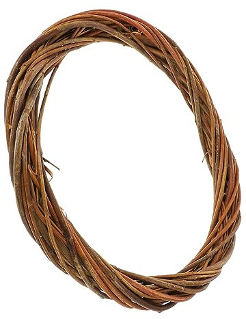 Garneck Weidenkranz Weidengeflecht Selbstgemacht Kranzrohling 30cm Naturkranz Bastelmaterial Für Weihnachtsdekoration Innendekoration