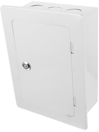 Angoily Weather Proof Electrical Boxes Box Telephone Junction Box Outdoor Enclosure Cable Cold Rolled Steel Plate Wall Mounted Weatherproof Electrical Boxes, 7437641M03L4X
