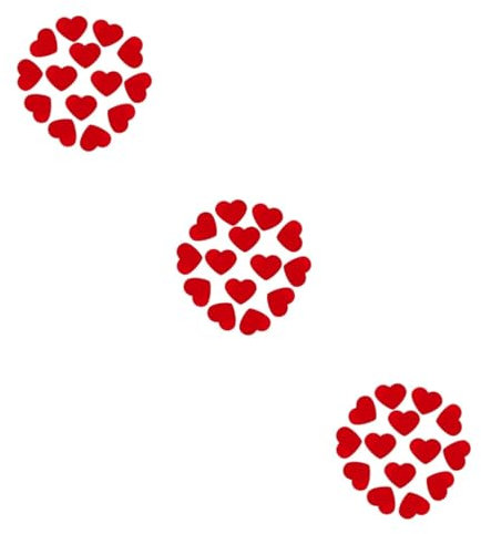 Cabilock 600 Stk Hochzeitskonfetti für Tische Gewebe Konfetti Tischkonfetti Pailletten Konfetti Herzstreuung Tischdekoration hochzeitsdeko komfetti hochzeitsideen glitter Konfetti streut