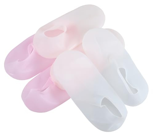 Didiseaon 3 Paia Di Copripiedi in Silicone Per Idratare E Proteggere I Piedi Screpolati