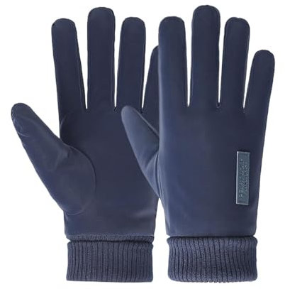 Warme Touchscreen-Handschuhe, wasserdicht, Handschuhe für kaltes Wetter, winddichte Touchscreen-Handschuhe, rutschfeste Handschuhe für kaltes Wetter, dicke warme Handschuhe, Winterhandschuhe mit Touch
