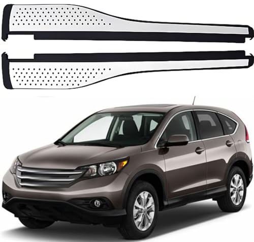 Junberoy 2 estribos fijos para estribos laterales Nerf Bar Foot Protector de pedal para CRV CR-V 2012 2013 2014 2015 2016