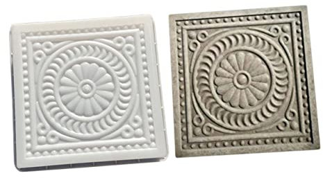CAXUSD Wiederverwendbare Beton-pflasterform Für Gartenwege Patio-stepping Mold Robuste Gießform Für Individuelle Rasenkanten Und Gehwegplatten Einfache Handhabung Diy Gartenaccessoire