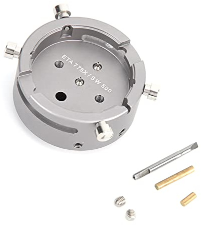 Nurnesy Excellent Support de Mouvement de Montre Metal 7750, Réparation de Réparation de Réparation Pratique Réparation de Montres Multifonction, Adaptée aux Horlogers et aux
