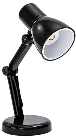 Gungtj Led Desk, Battery Powered Lamp, Touch Table Torch, Eye-Caring Design, Adjustable Brightness, (4.72x1.77 Inches), Perfect for Study, Reading and Workspaces