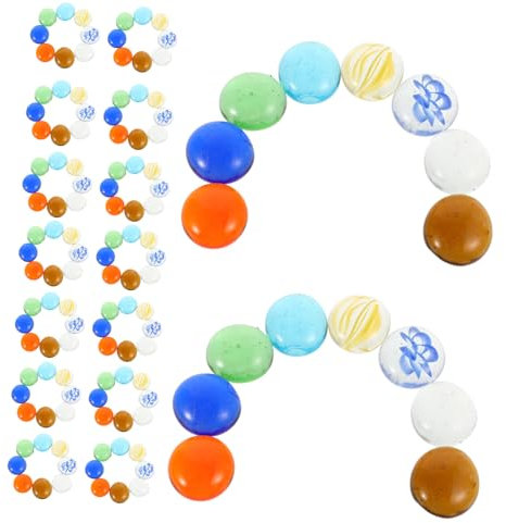 CORHAD 1kg Glassteine Vasenmurmeln Klare Dekosteine Für Vasen -Edelsteine Zum Basteln Glasmurmeln Vasenfüller Für Tafelaufsätze