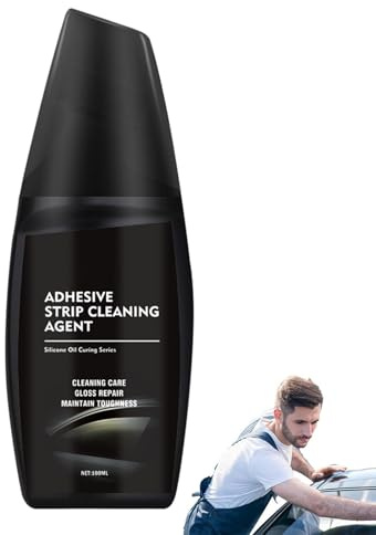 Auto Gummi -Politur - 100 ml Gummistreifen Weichspupfer & Conditioner, Anti -Noise -Reiniger | Gummiwartungsmittel für Autotüren, Fenster, Dichtungen, Stellvertretung, den Glanz wiederher, verhindert