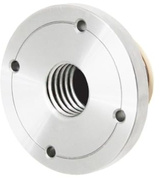 LLMWFA Lathe Steel Face Plate, M33*3.5 / 1inch X 8TPI Wood Turning Chuck Flange, Diameter 2 3 4 6 Inch Faceplate 1pc(150mm 1inchx8TPI)