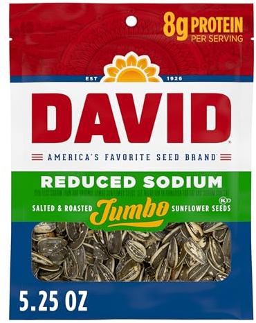 Semi di girasole di David's, sale ridotto, 150 ml, la confezione può variare