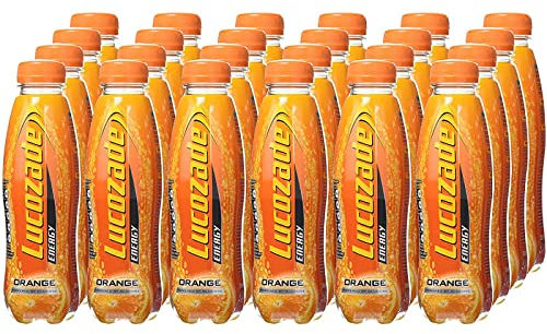 Lucozade Energy Drinks Orange 6 Case of 4 x 380ml Bottles