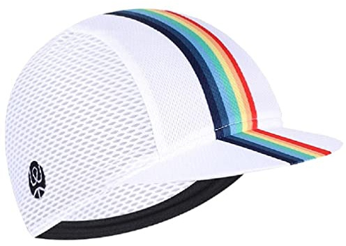 NAIXUE Cappellino estivo traspirante, per ciclismo, per esterni, anti-sudore, protezione solare per esterni, facile da usare, per mountain bike, per uomo e donna