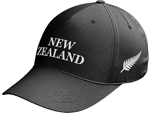 Purple Print House New Zealand 1892 Mens Cap Retro Rugby Supporters Cup Hat