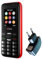 TTfone TT150 Handy Basic entsperrt mit Bluetooth, Lange Akkulaufzeit, Dual-SIM mit Kamera und Spiel, einfach zu bedienen, robust und leicht (rot, mit Ladegerät)