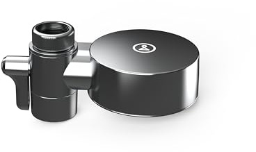 Tappwater EcoPro Compact - Vattenfilter för kranen, 5 stegs Vattenfilter System, Vattenrening av 100+ ämnen inkl klor, kalk, tungmetaller, m.m. Tillverkat av svenska Bluewater. (krom)