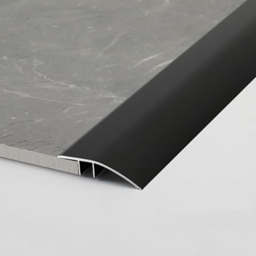 Bodenübergangsstreifen, Laminat-Bodenabdeckstreifen for 7–15 mm Höhenunterschied, zusätzlicher Kleber, langlebiges Profil, Bodenbelag, Türkantenverkleidung, Verbindungsstreifen, Türleiste, Schwellenüb