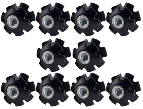 Rennrad-Headsets, Sternmutter, Fahrradlenker, Sternmutter, Mountainbike, Flanschmutter, 10 Stück