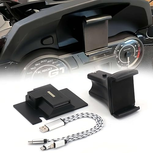 SERALI Nuovo per BMW K1600B K1600GT K1600GTL 2011-2020 Supporto per Telefono per Moto Supporto Antiurto per Telefono con Navigazione