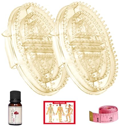 MLqkpwy 2 Pieces Meridian Brush Ergonomic Massage Brush,15x10cm Whole Body Relaxation Massage Comb,with Oil For Relaxation And Stress Relief,for Back Legs Arms