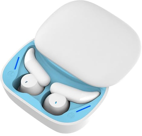Auricolari Wireless Per Cuffie Auricolari Con Custodia Di Ricarica Senza | Auricolari Leggeri Con Controllo Tattile E Isolamento Acustico Per Musica Sonno E Allenamento