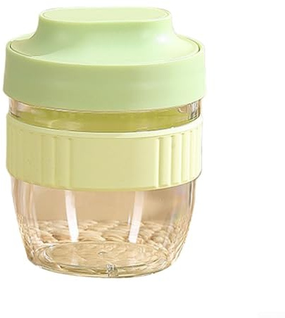 Tasse à salade en plastique anti-fuite avec couvercle pour la préparation du petit déjeuner et des repas, réutilisable avec joint hermétique et cuillère attachée, passe au lave-vaisselle et au