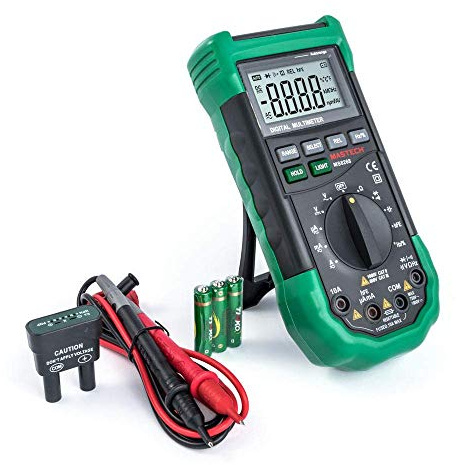 MS8268 Mastech Advanced Digital Multimeter Car Range 4000 Counts Dcv / Acv / DCC / Acc / Ohm / Cap / Freq /%