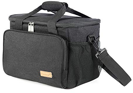 Groß Kühltasche Auslaufsicher 30L Faltbar Thermotasche Isoliertasche Kühlkorb Kühlbox Lunchtasche Mittagessen Tasche Picknicktasche Eistasche für Lebensmitteltransport Strand Picknick Camping BBQ