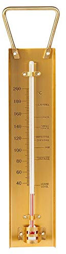 Termometro Zucchero & Marmellata Inox, 40°C +200°C Mm Ø 47 X 200